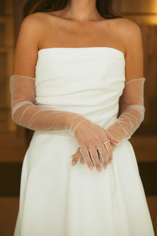 Tulle Gloves