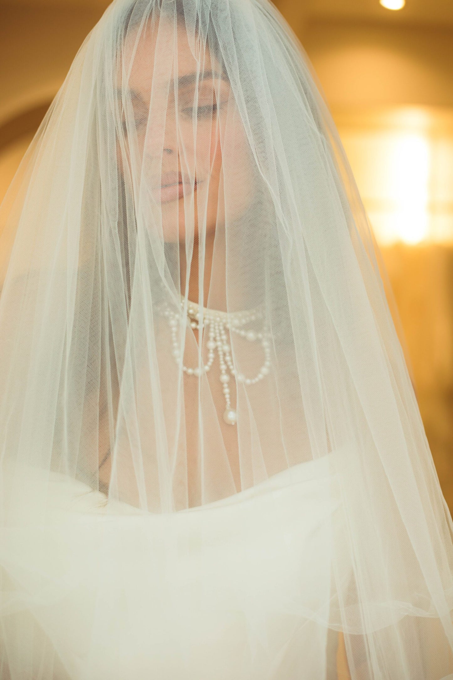 Plain Tulle Veil